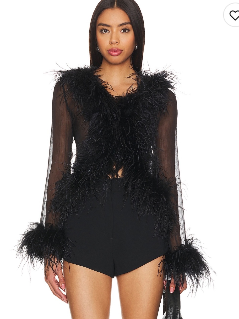 Bubish feather top